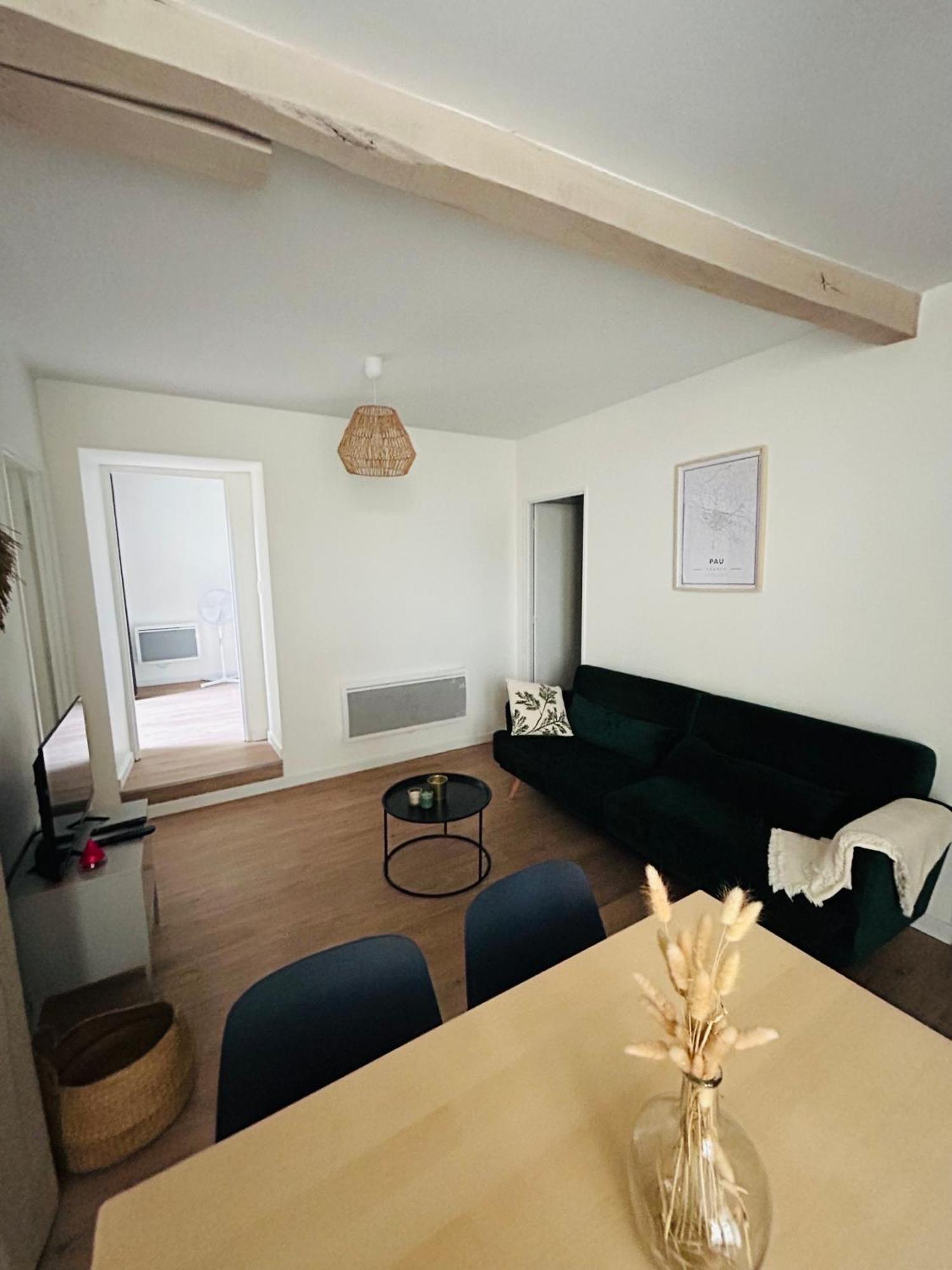 Le Patio : Appartement Chic 3 Chambres Au Coeur De Pau Exterior foto