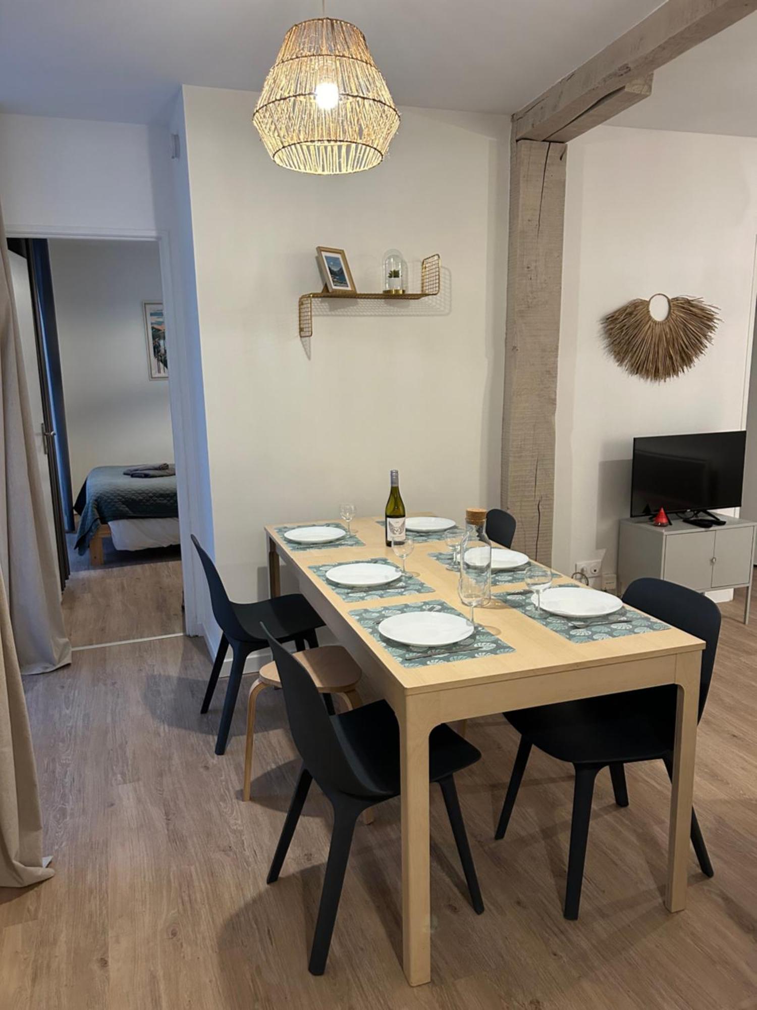 Le Patio : Appartement Chic 3 Chambres Au Coeur De Pau Exterior foto